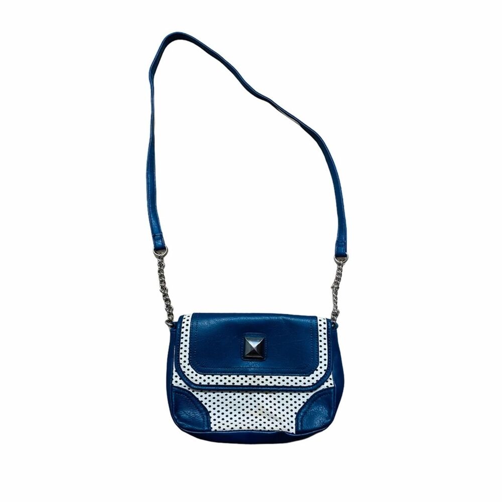 Charming-charlie Women's Blue and White Bag
